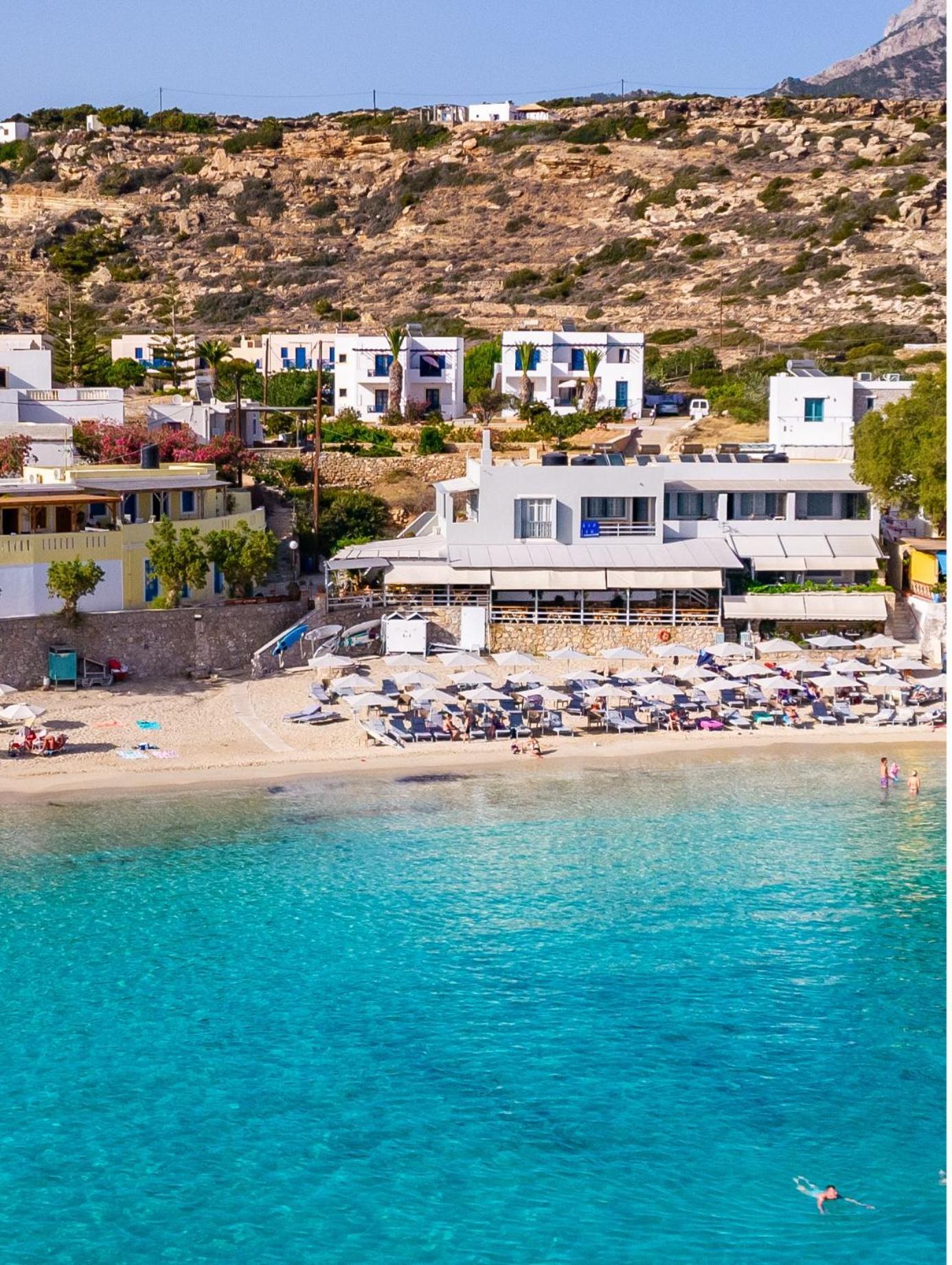 Le Grand Bleu Studios & Apartments Lefkos (Karpathos) Exterior foto