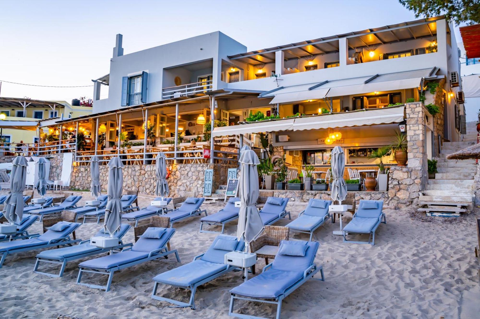 Le Grand Bleu Studios & Apartments Lefkos (Karpathos) Exterior foto