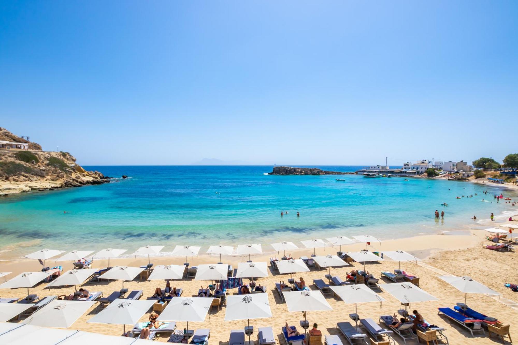 Le Grand Bleu Studios & Apartments Lefkos (Karpathos) Quarto foto